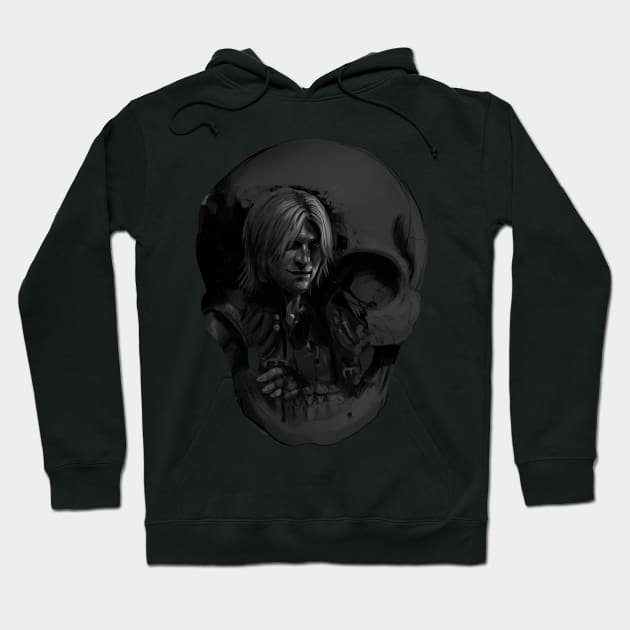 Dante - Skull- Devil May Cry Hoodie by An_dre 2B